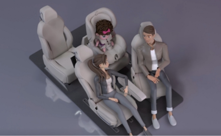 Easy Access Mode in multi-purpose mobility seat system