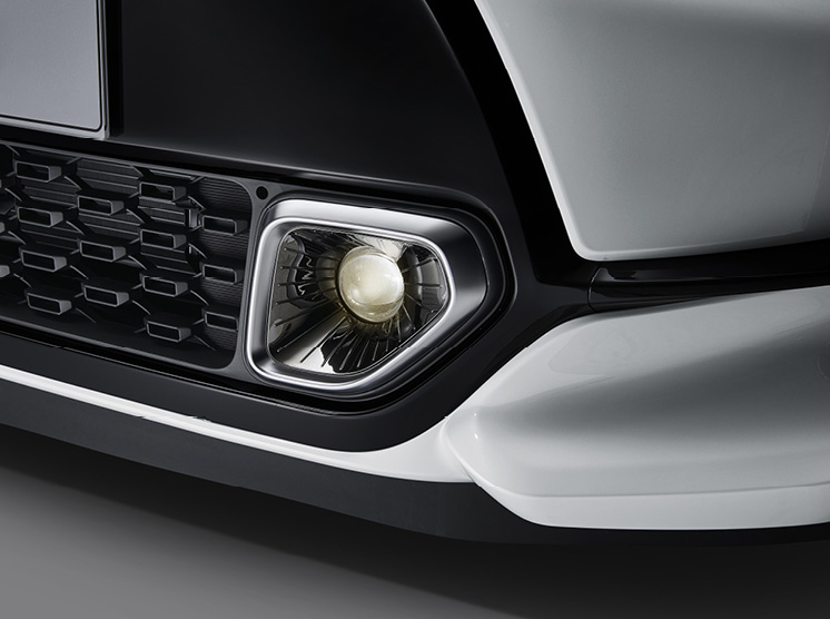 Close-up image of Kia Morning Halogen Fog Light
