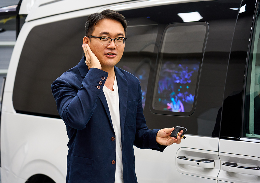 Senior Researcher Lee Chang-won of Hyundai Mobis