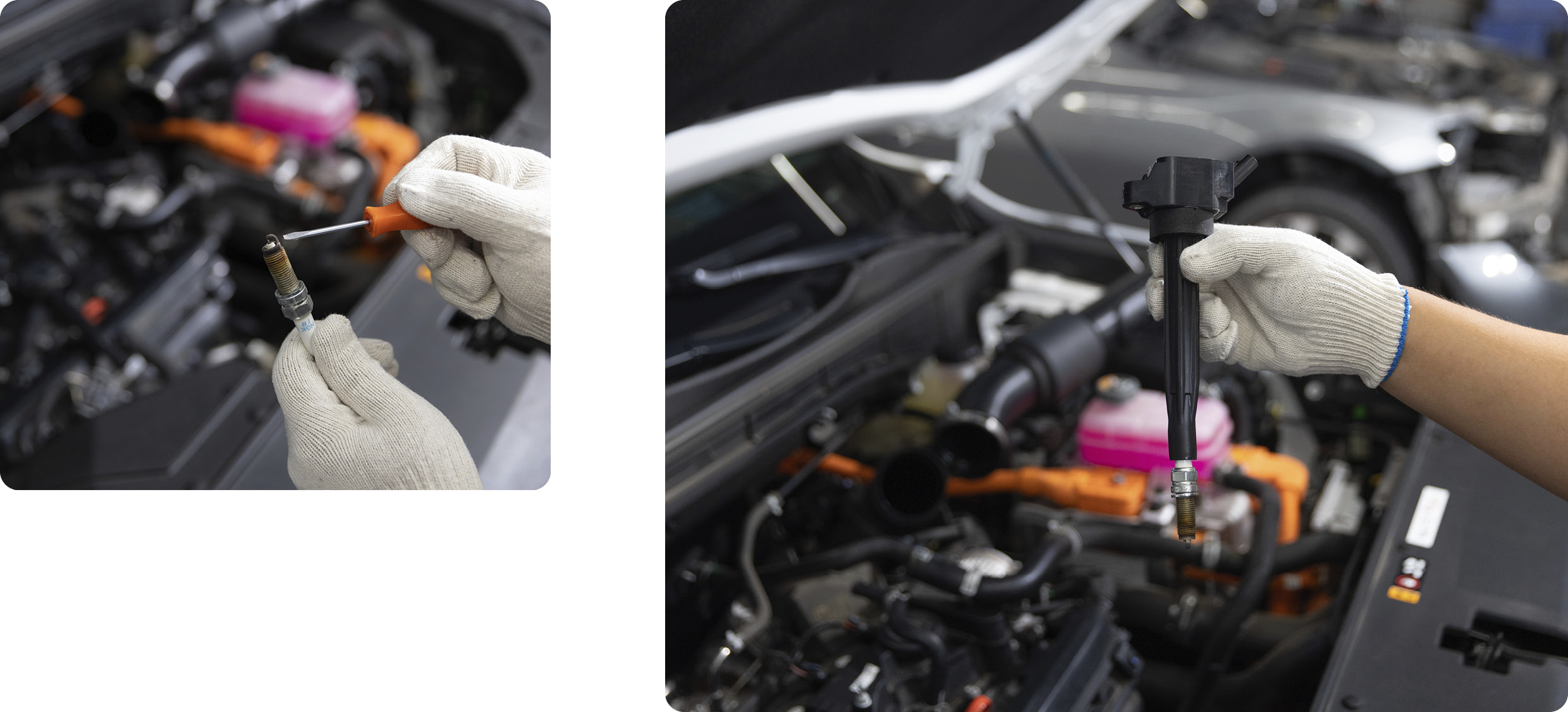 Checking spark plug status