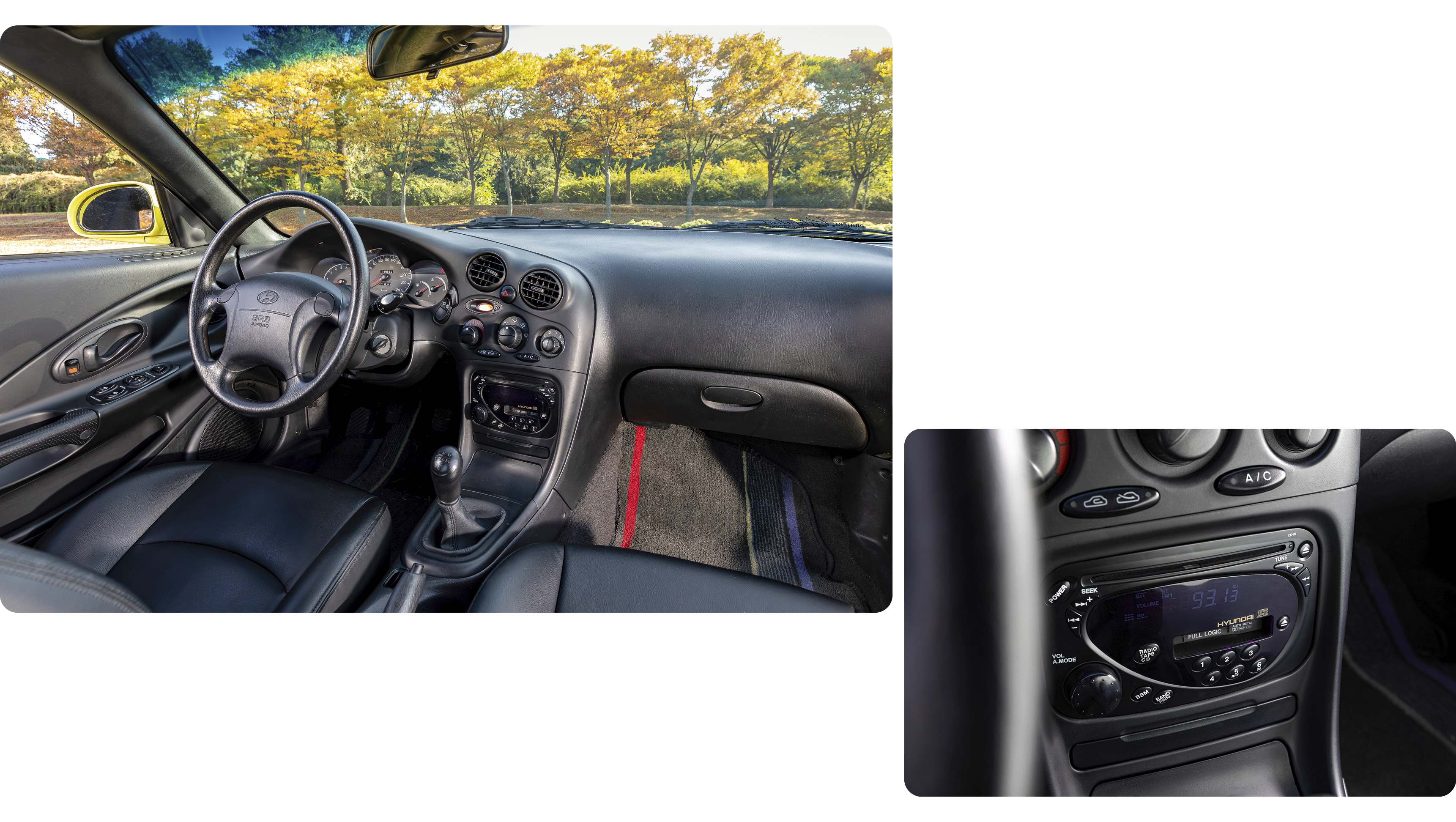 Interior view of Tiburon
