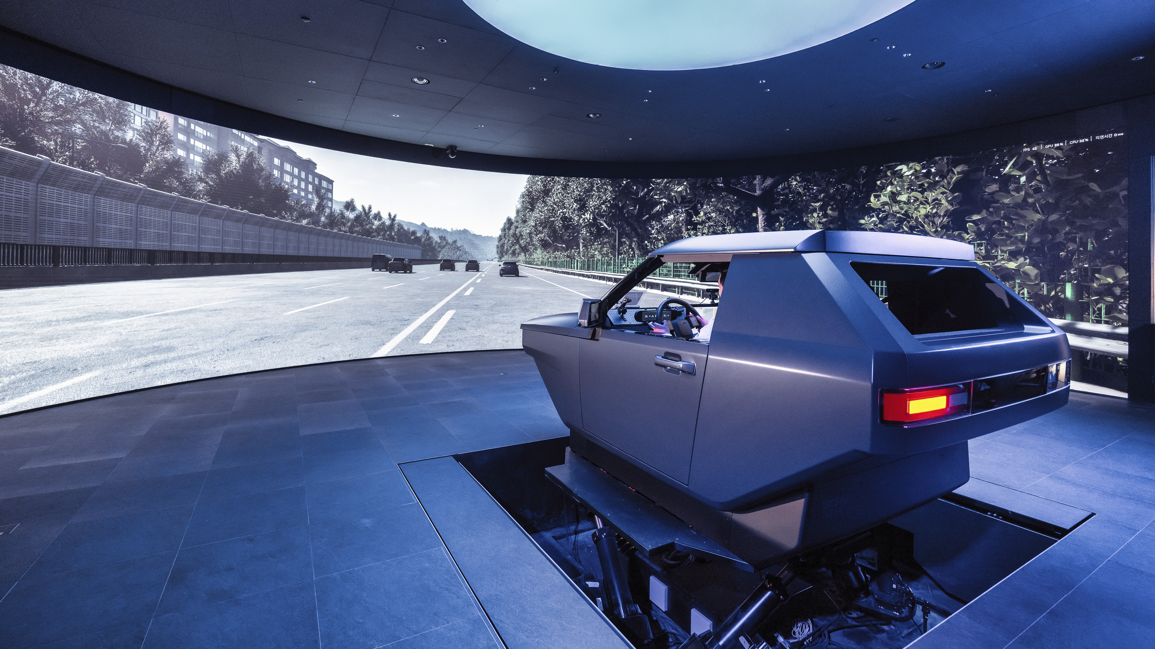 Simulation room inside the UX Studio