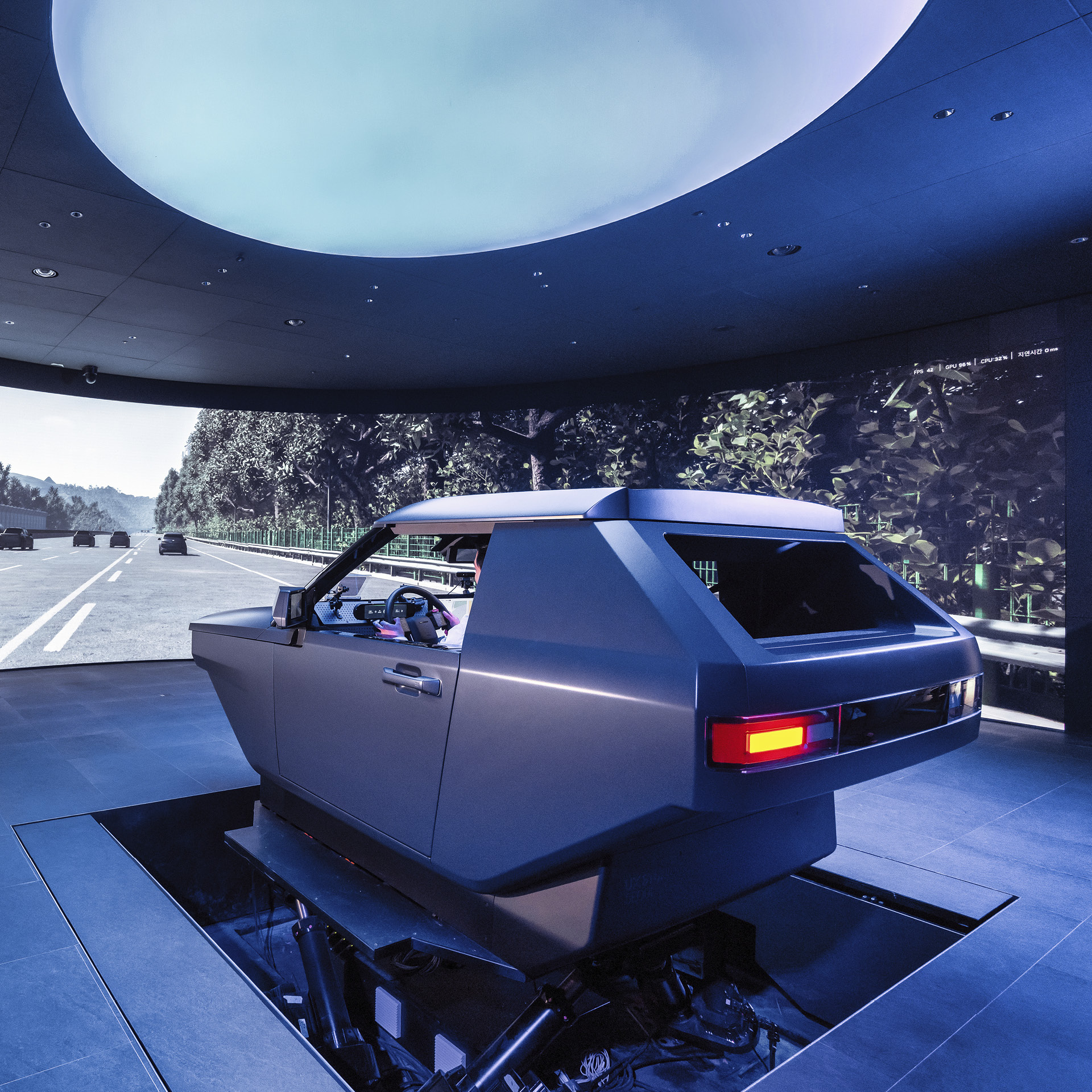 Simulation room inside the UX Studio