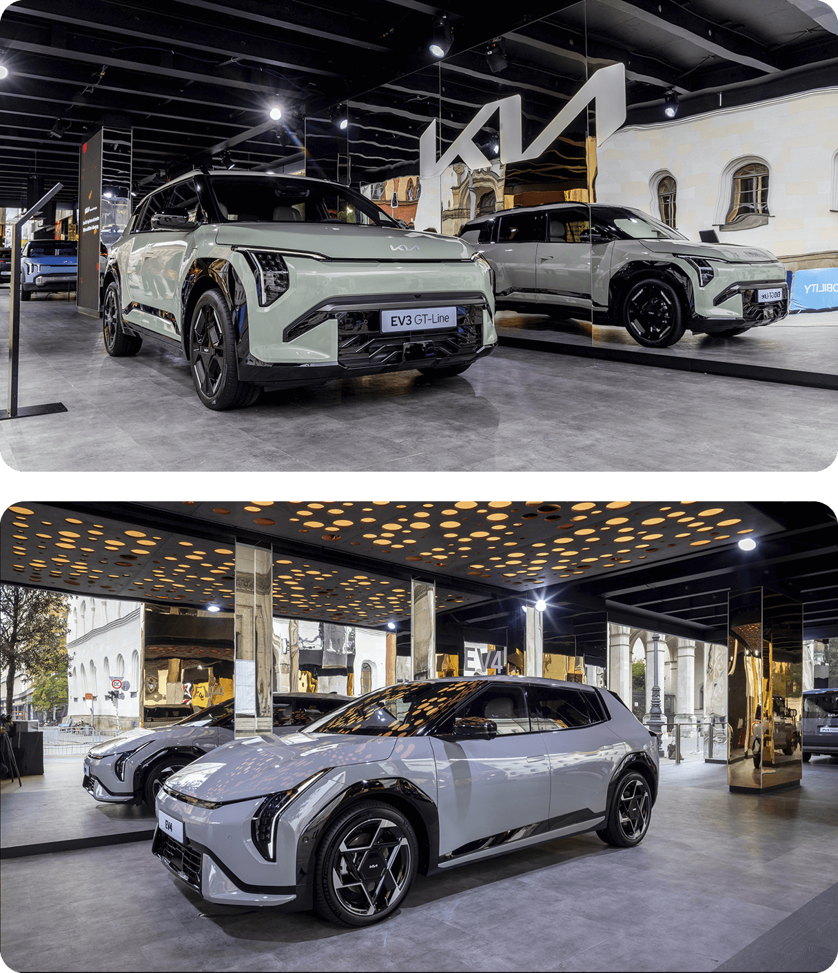 KIA EV3 and EV4