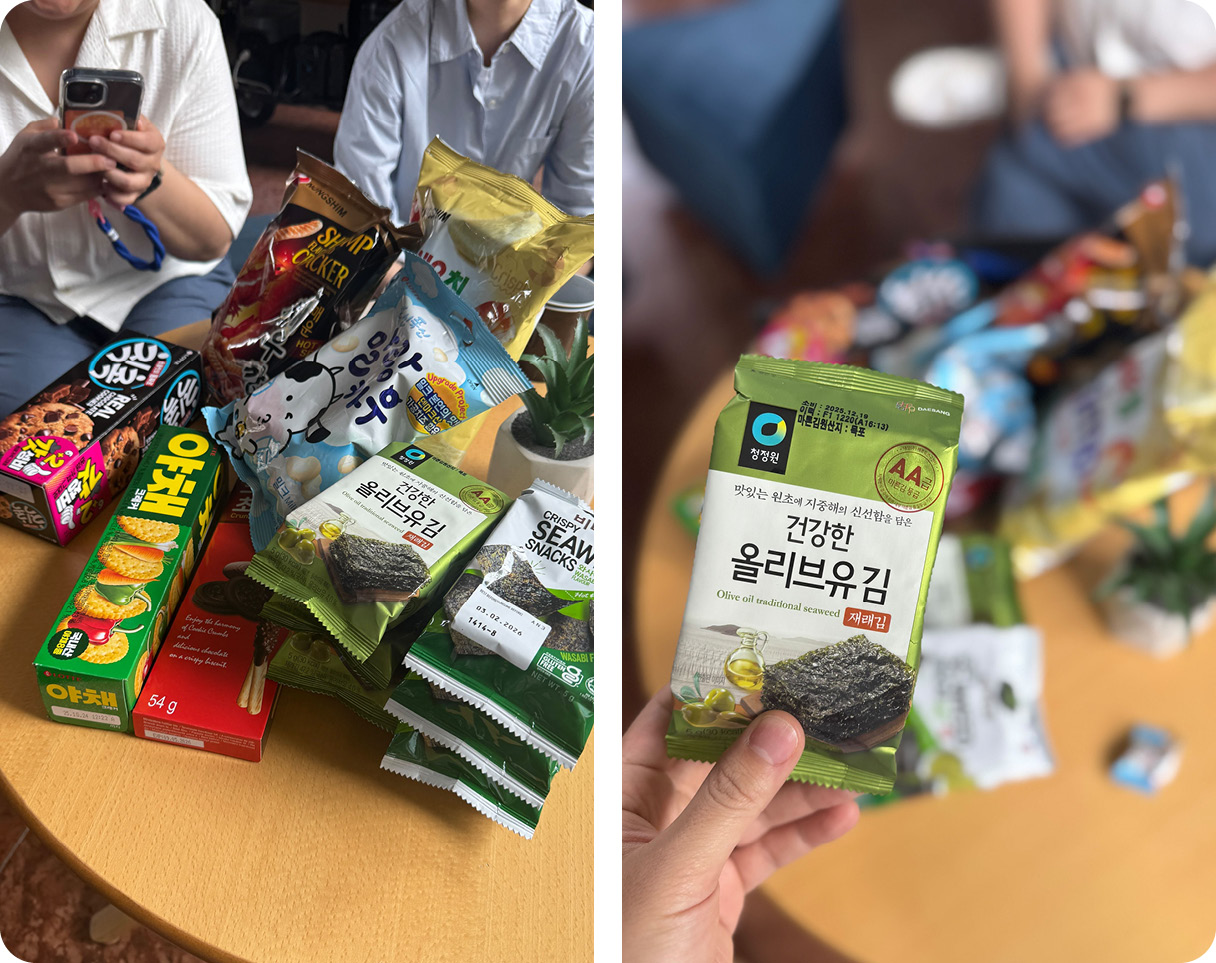 셔클팀이 헝가리 현지인들에게 받은 선물