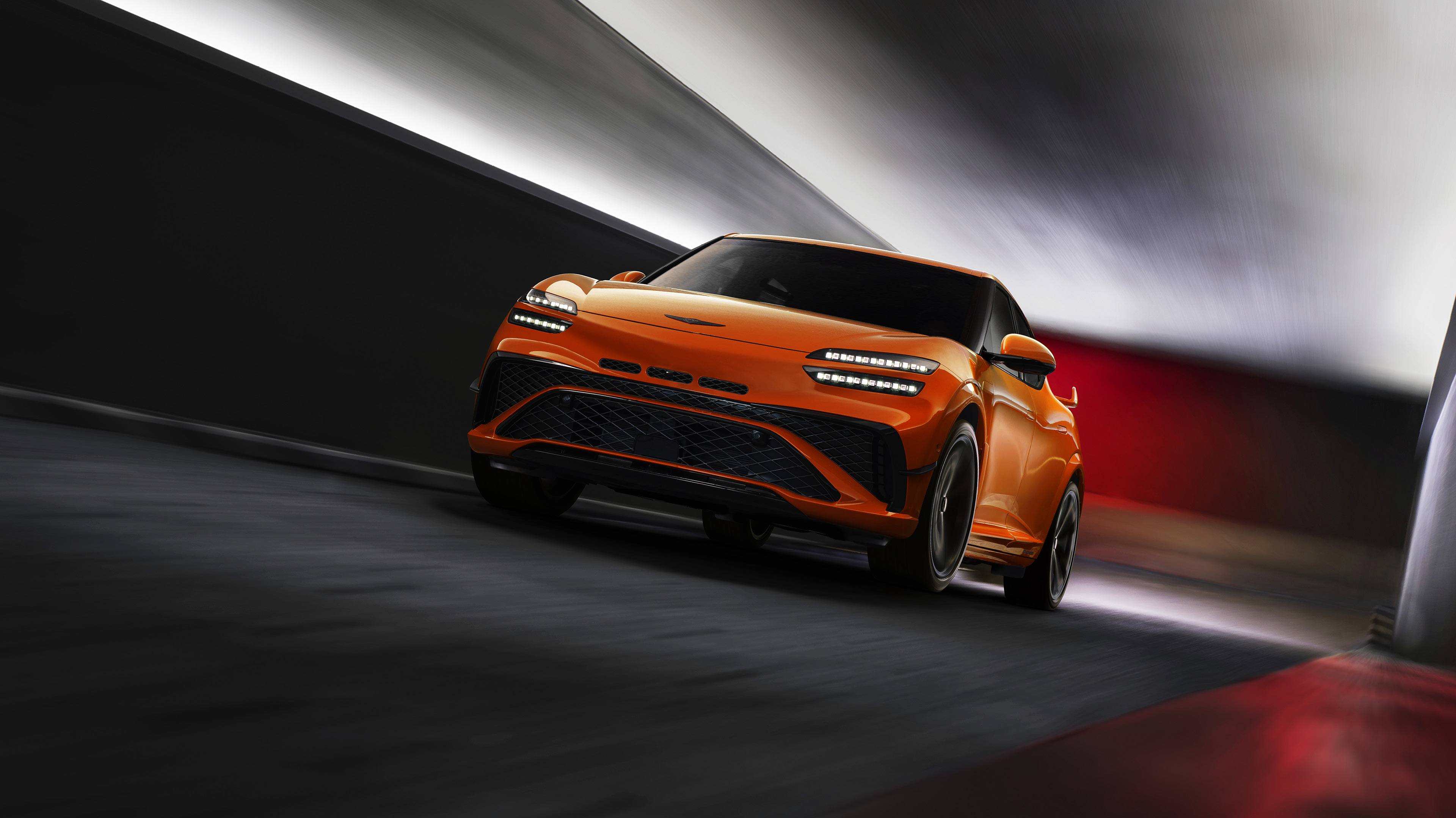 genesis gv60 magma is driving