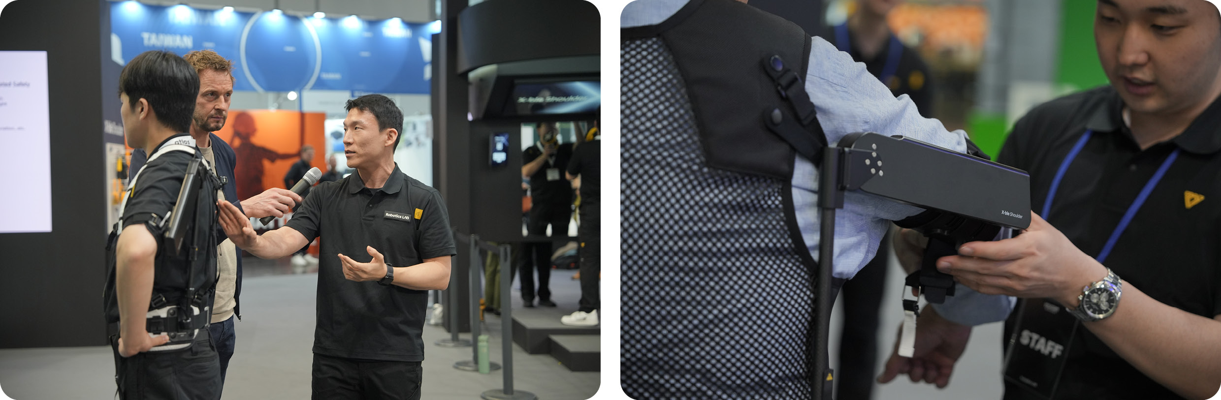 Robotics Lab Xble Shoulder at German Occupational Safety and Health Exhibition