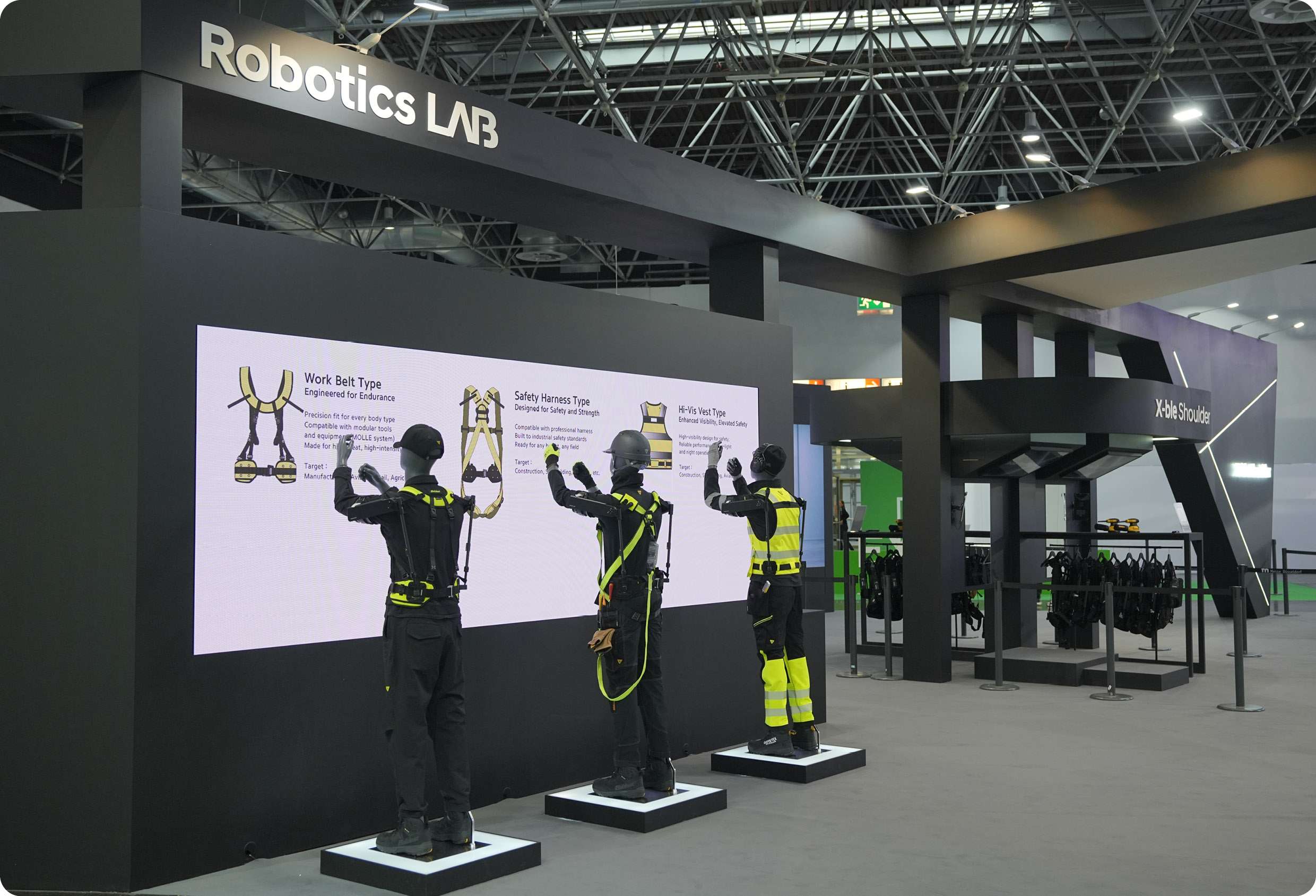 Robotics Lab Xble Shoulder at German Occupational Safety and Health Exhibition