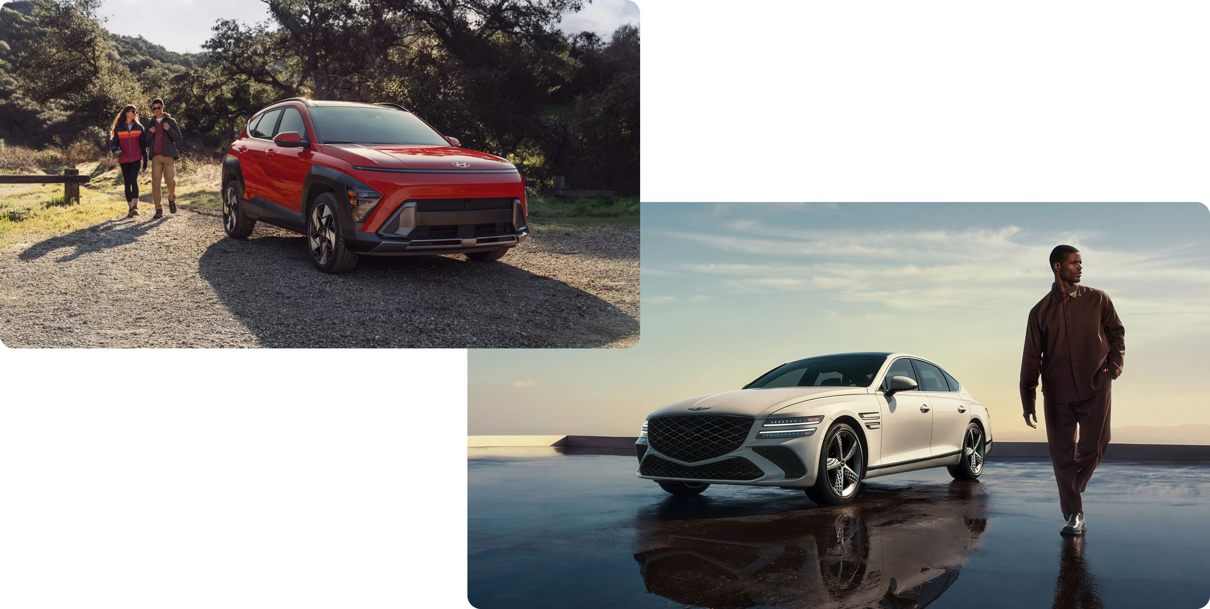 북미형 코나와 제네시스 G80