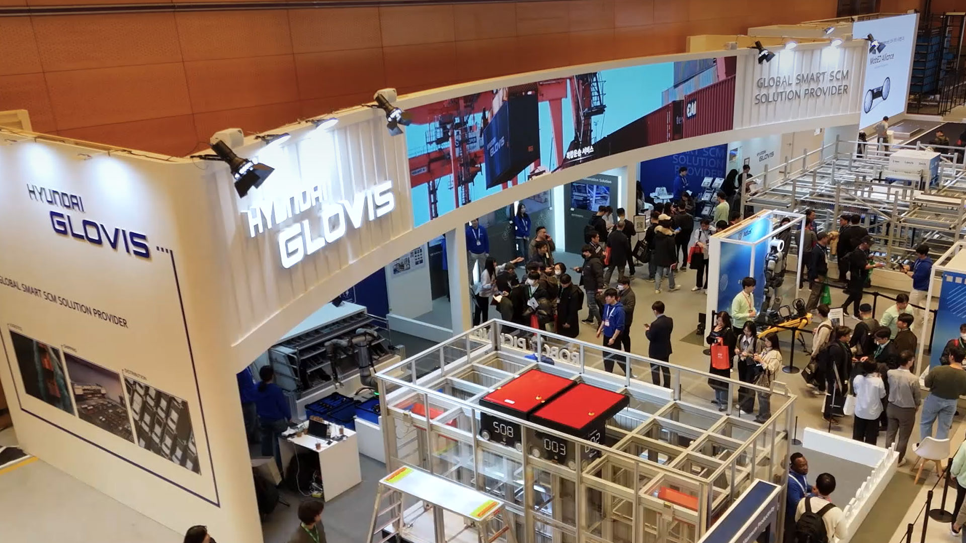 현대글로비스, AI기반 물류 통합 설루션 공개