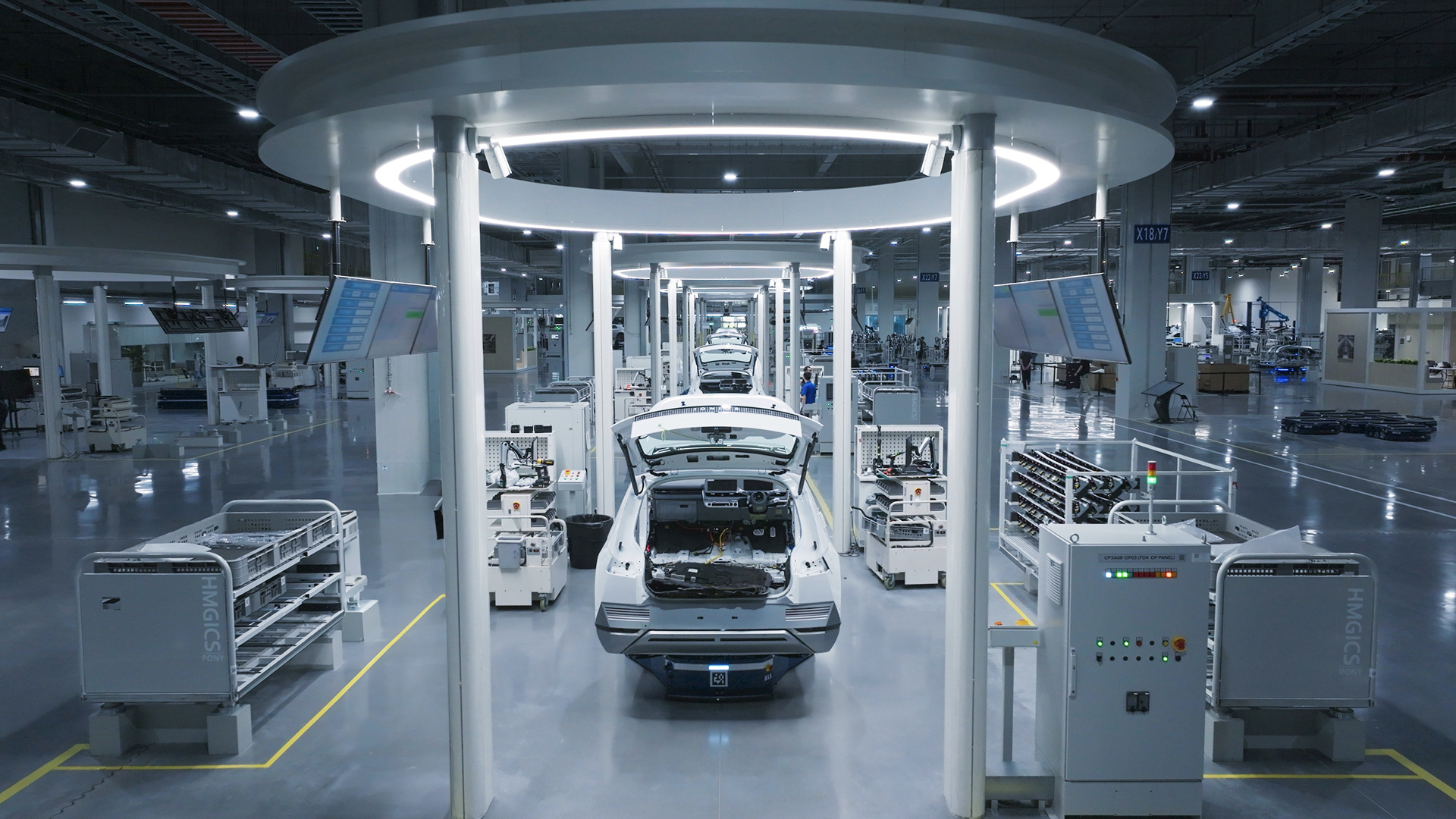 스마트 팩토리 내부 모습