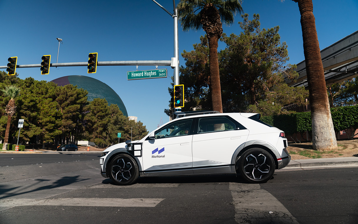 자율주행 테스트 중인 모셔널 로보택시