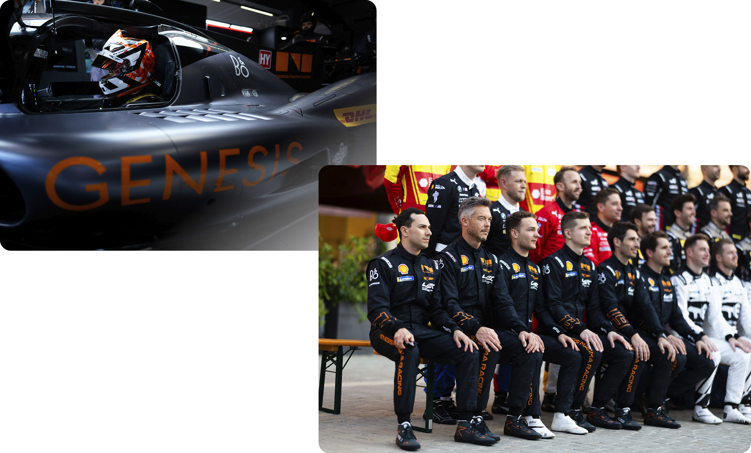 제네시스 마그마 레이싱팀 소속 선수들