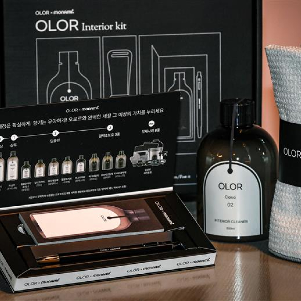 현대모비스 차량 관리 브랜드(OLOR), 국민 볼펜 모나미와 협업 - th