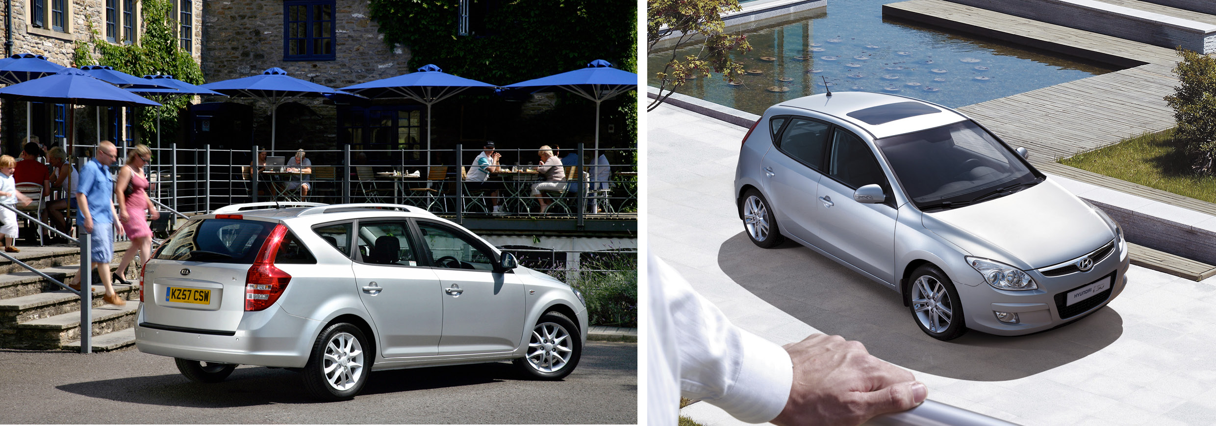 Hyundai i30 and kia ceed