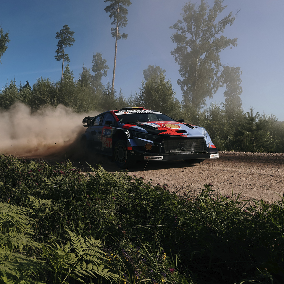 i20 N Rally1 Run on the gravel