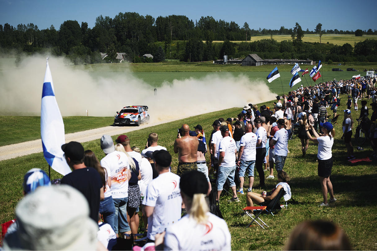 i20 N Rally1 Run on the gravel