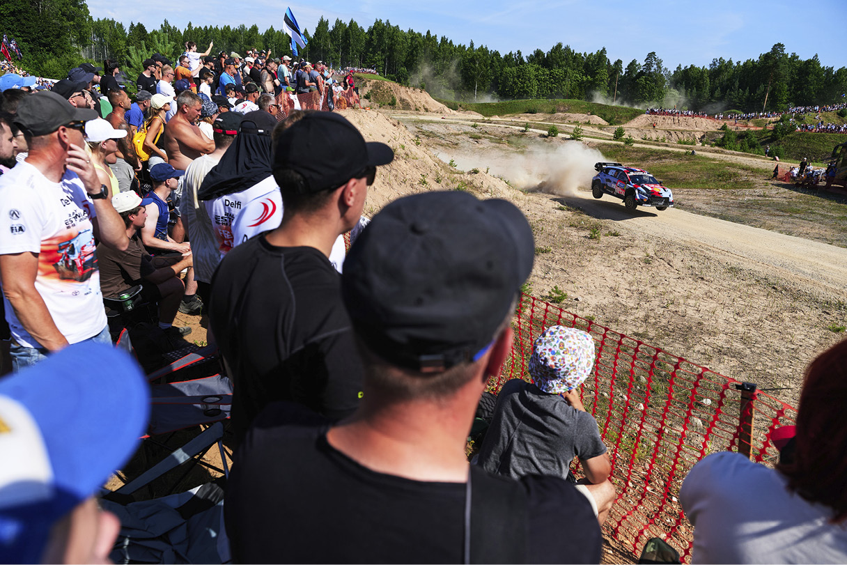 i20 N Rally1 is running on gravel
