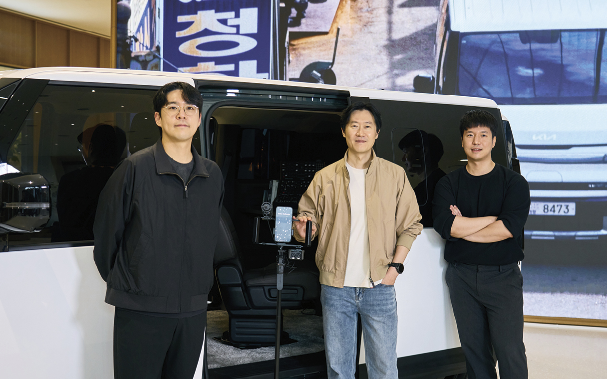 (왼쪽부터) 룸 넘버 에코 프로젝트에 참여한 원우리 작곡가, 권영진 책임매니저, 고재호 매니저